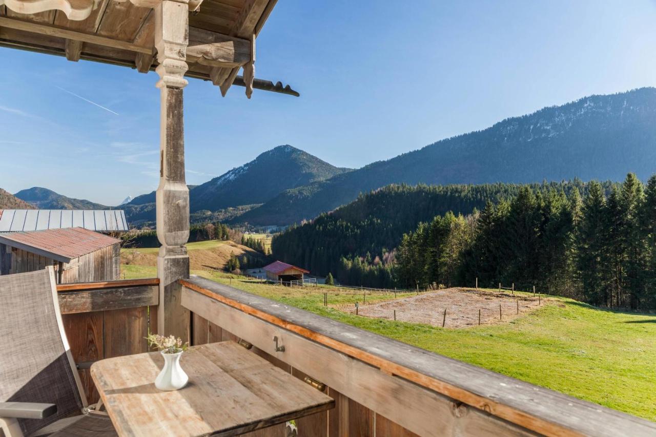 Ferienwohnung Guffertblick Jachenau Dış mekan fotoğraf